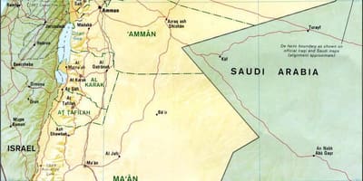 Mapa de sweimeh Jordan 